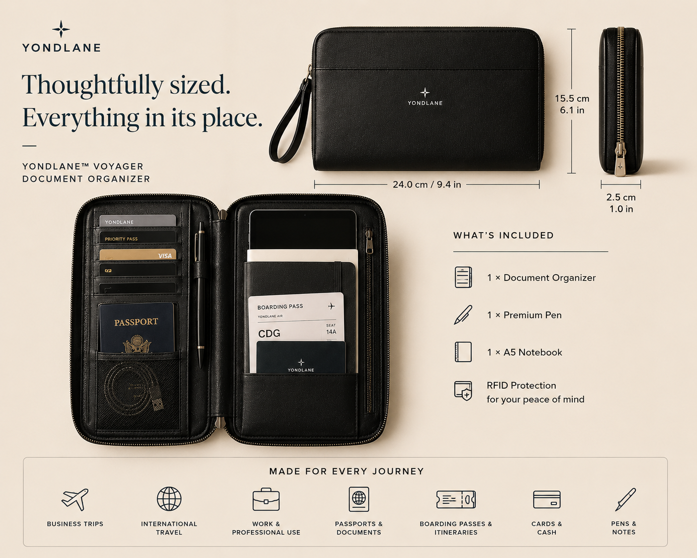 Voyager Travel Folio™