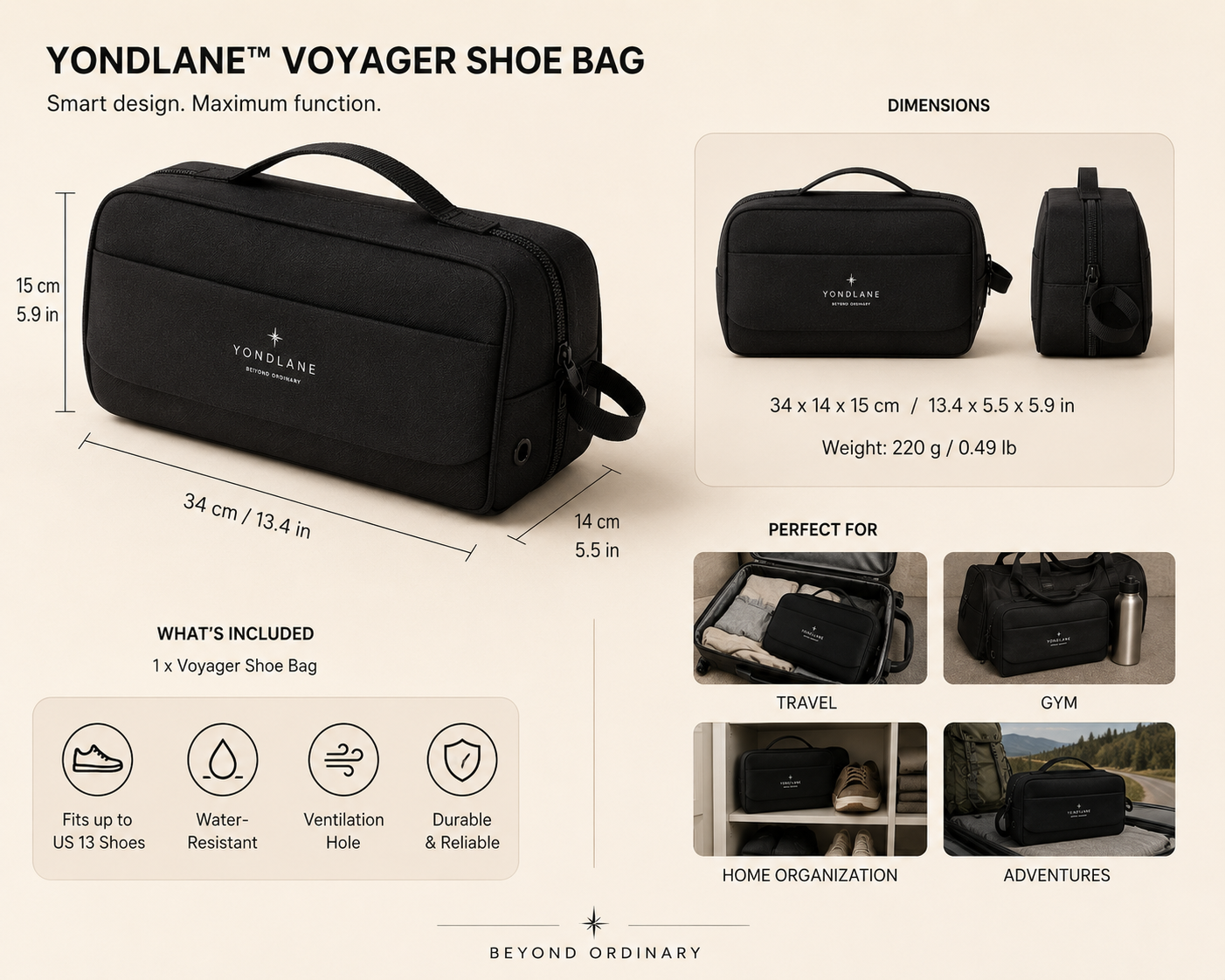 Voyager Shoe Bag™